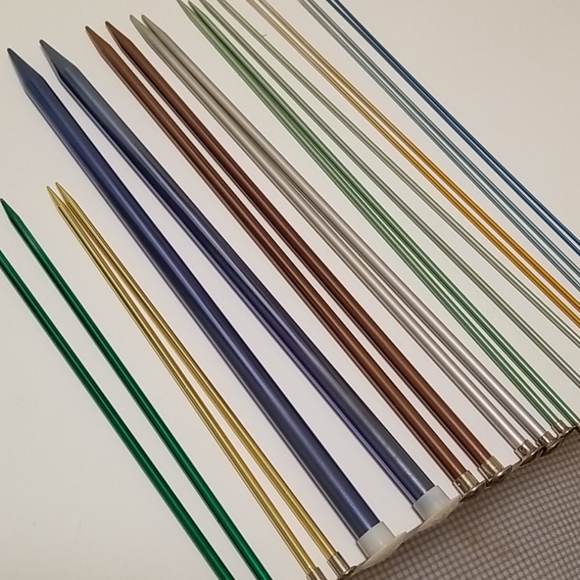 Knitting needles
